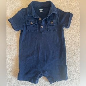 Old Navy Navy Romper